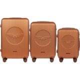  SWL03 SWALLOW, Set od 3 ABS+ kofera (L,M,S) Wings, SMEĐI | shoptok.hr