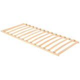 LEŽAJ s letvicama Smeđa 90 x 190 cm Čvrsto drvo bukve | shoptok.hr