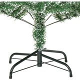 vidaXL Umjetno Božićno Drvo s Snježnim Flokom i LED Svjetlom 210 cm | shoptok.hr