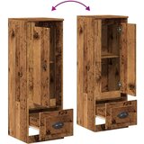 vidaXL Visoka omarica starinski les 36x35,5x103,5 cm inženirski les | Shoptok.si
