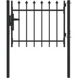  Ogradna vrata BOXTEL 103 x 124,5 cm Čelik s prahom premazan | shoptok.hr