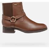 Geox Brown women's ankle boots Felicity ABX - Women's | Shoptok.si