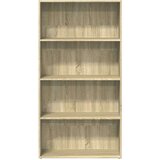 vidaXL Regal za knjige boja hrasta 80x30x152 cm od konstruiranog drva | shoptok.hr