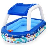 Lean Toys Napihljiv bazen s streho 213 x 155 x 132 cm Bestway | Shoptok.si