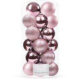  Kuglice za božićno drvce 4 cm 20 kom. roze | shoptok.hr