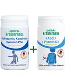  Set Glukozamin, Hondroitin, Hialuron Plus & Kalcij + Vitamin D3 Cene