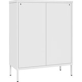  Ladičar bijeli 80 x 35 x 101,5 cm čelični | shoptok.hr