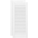  Vrata ormarića Louvred dizajn 2 kom bijela 69x29,5 cm | Eponuda.com