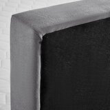 Bessagi Home Postelja Boxspring Kiara, Siva, Z Nadvložkom, 180x200 | Shoptok.si