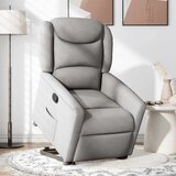  Naslonjač na podizanje od tkanine svjetlosivi | shoptok.hr