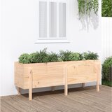 vidaXL Vrtna visoka greda 160x50x57 cm trdna borovina Cene