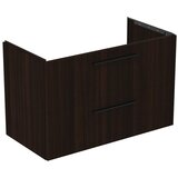 Ideal Standard Tamno smeđi zidni ormarić za ispod umivaonika u dekoru hrasta 100x63 cm i.Life B – | shoptok.hr