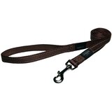 Rogz classic dugi povodac za pse, 1,8 m l — 20 mm / 1.8 m braon | Eponuda.com
