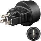 Goobay Travel adapter sa EU na USA 10A crni | Eponuda.ba