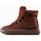 Converse Škornji za sneg Bottines Chuck 70 Suede Hi en polyester Kostanjeva | Shoptok.si