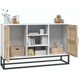  Komoda bijela 105 x 30 x 65 cm od konstruiranog drva | shoptok.hr