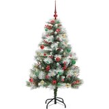  Umjetno božićno drvce S LED lampica Zelena i bijela 150 cm | shoptok.hr
