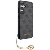 Guess GUHCSA55GF4GGR ovitek za Samsung Galaxy A55 - siv z obeskom | Shoptok.si