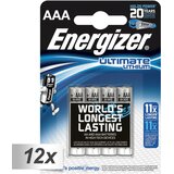 Energizer 12x4 Ultimate Lithium Micro AAA LR 03 1,5V | shoptok.hr