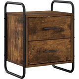  Viseći Noćni Ormar 2 kom. Dimljeni hrast 40 x 30 x 50 cm | shoptok.hr