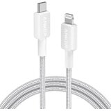 Anker 322 USB tip-C na Lightning kabl M/M 0.9m, 60W, pleteni, beli Cene