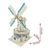  3d drvena slagalica - Holandska vetrenjača | ePonuda.com