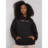 RUE PARIS Sweatshirt-RV-BL-7452.16-black Cene