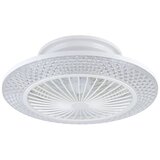 Eglo 35145 - LED prigušiva plafonski ventilator MALINSKA 3xLED/12,6W/230V prečnik 55 cm bela + daljinski upravljač | Eponuda.com