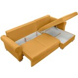 MID.YOU KOTNA SEDEŽNA GARNITURA, rumena | Shoptok.si