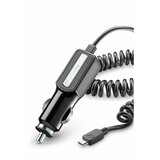 Cellular Line Auto punjač 10W QC, MicroUSB 100cm, crni Cijene