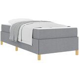  Krevetna konstrukcija Svijetlo siva 100 x 200 cm tkanina | shoptok.hr