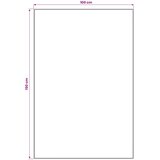  Traka za tepih LESAKA Smeđa 100 x 150 cm Dijamantni baršun | shoptok.hr