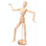 Playbox lesena umetniška figura na stojalu 30cm Cene
