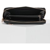 Guess Denarnice MAXINE SLG LARGE ZIP AROUND Črna | Shoptok.si