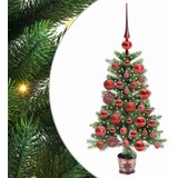  Božićno drvce s 150 LED svjetlima s stalakom Zelena 90 cm PE | shoptok.hr