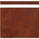  Ograda oko Travnjaka 4 pcs Rđa 450 x 0,05 x 20 cm | shoptok.hr