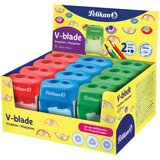  Šiljilo pvc s pvc kutijom 2rupe Pelikan 700238 sortirano | shoptok.hr