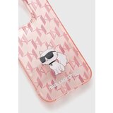 Karl Lagerfeld Futrola original KARL LAGERFELD KLHCP15LHNCMKLP za iPhone 15 Pro monogram roze | ePonuda.com