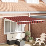  Električna retraktabilna tenda narančasta i smeđa 300 x 250 cm | shoptok.hr