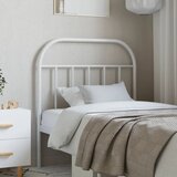The Living Store Kovinsko vzglavje belo 90 cm - Vzglavje, (21660370) | Shoptok.si