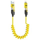 VYZIO 4-v-1 izvlečni polnilni kabel 65W, USB-A/USB-C na USB-C/Lightning, 1,5 m | SPRINTCHARGE, (5000214662) | Shoptok.si