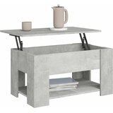  Stolić za kavu boja betona 79 x 49 x 41 cm konstruirano drvo | shoptok.hr