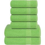  Komplet brisač 6-delni zelena 360 gsm 100% bombaž, (21822883) | Shoptok.si