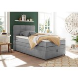 MID.YOU POSTELJA BOXSPRING 120 cm x 200 cm , svetlo siva | Shoptok.si
