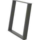 vidaXL Noge za blagovaonski stol u obliku slova U 2 kom antracit | shoptok.hr