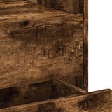  Noćni ormarić dimljena boja hrasta 45x50x50cm konstruirano drvo | shoptok.hr