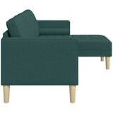  Set sofe s jastukom Tamnozelena Poliester | shoptok.hr