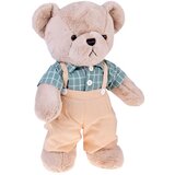  Medvjedić - bež Franek 58 cm u zelenoj VINTAGE majici ZA5923 B | shoptok.hr