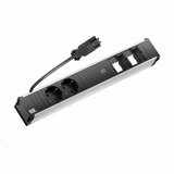 Boschmann BAC-Coni vgradni razdelilec 356mm 2x220V 1x USB-C 80W 2xprazen | Shoptok.si
