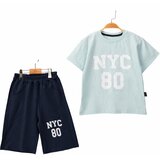 Komplet majica i šorc NYC PLAVI 6-9god. 6+ godine | Eponuda.com